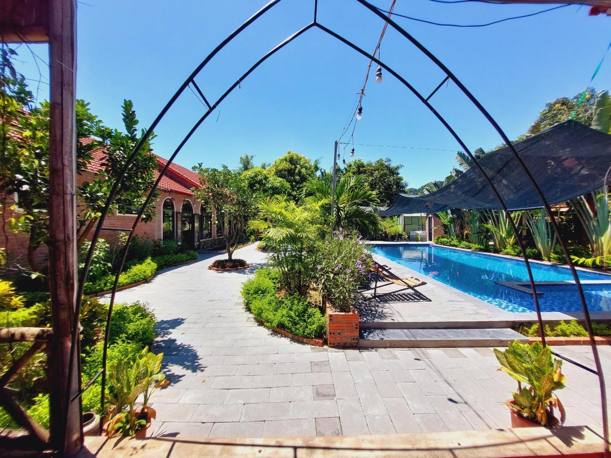 Ninh Binh Mountain Side Homestay & Cafe Exterior foto